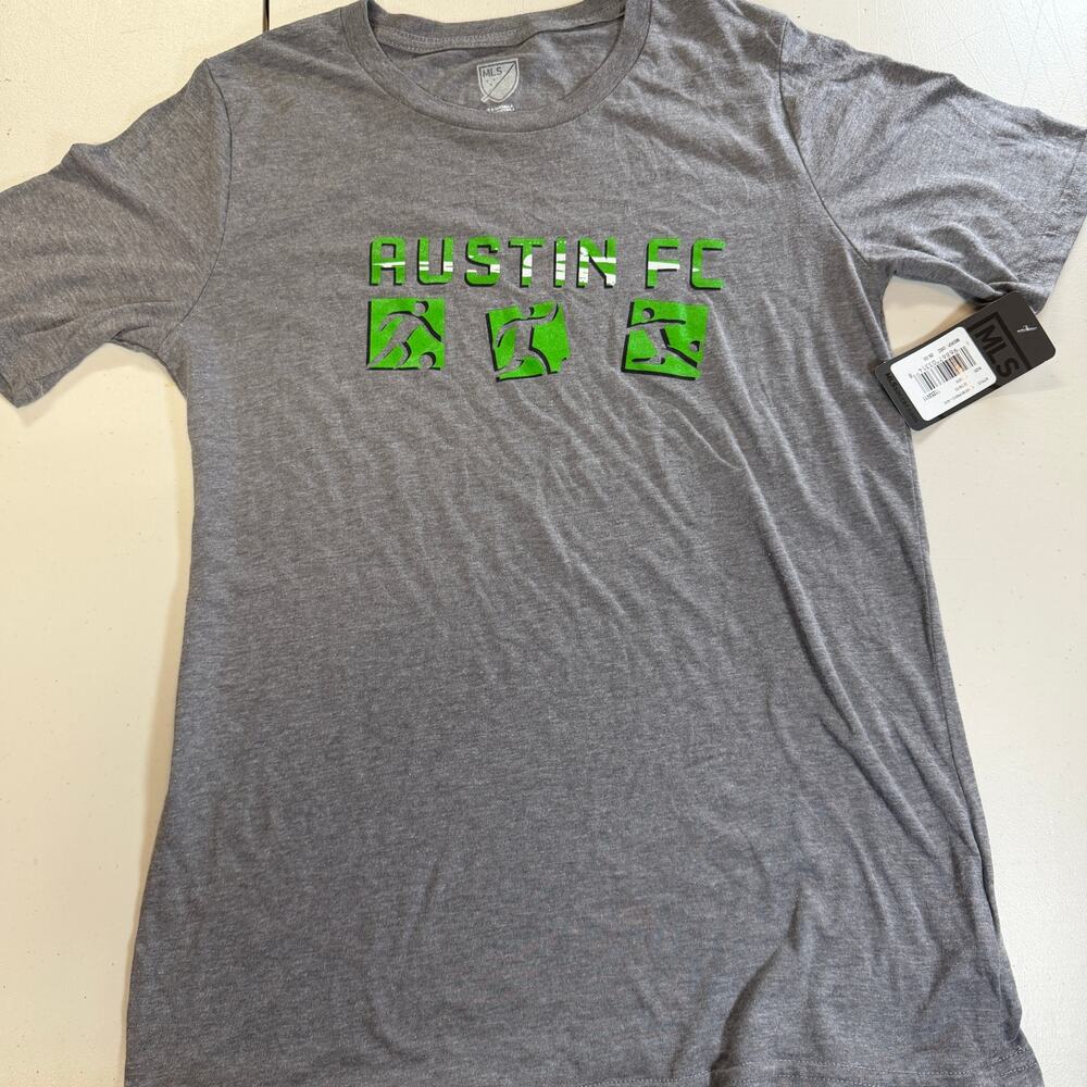 Austin FC MLS T-Shirt Youth Large NWT